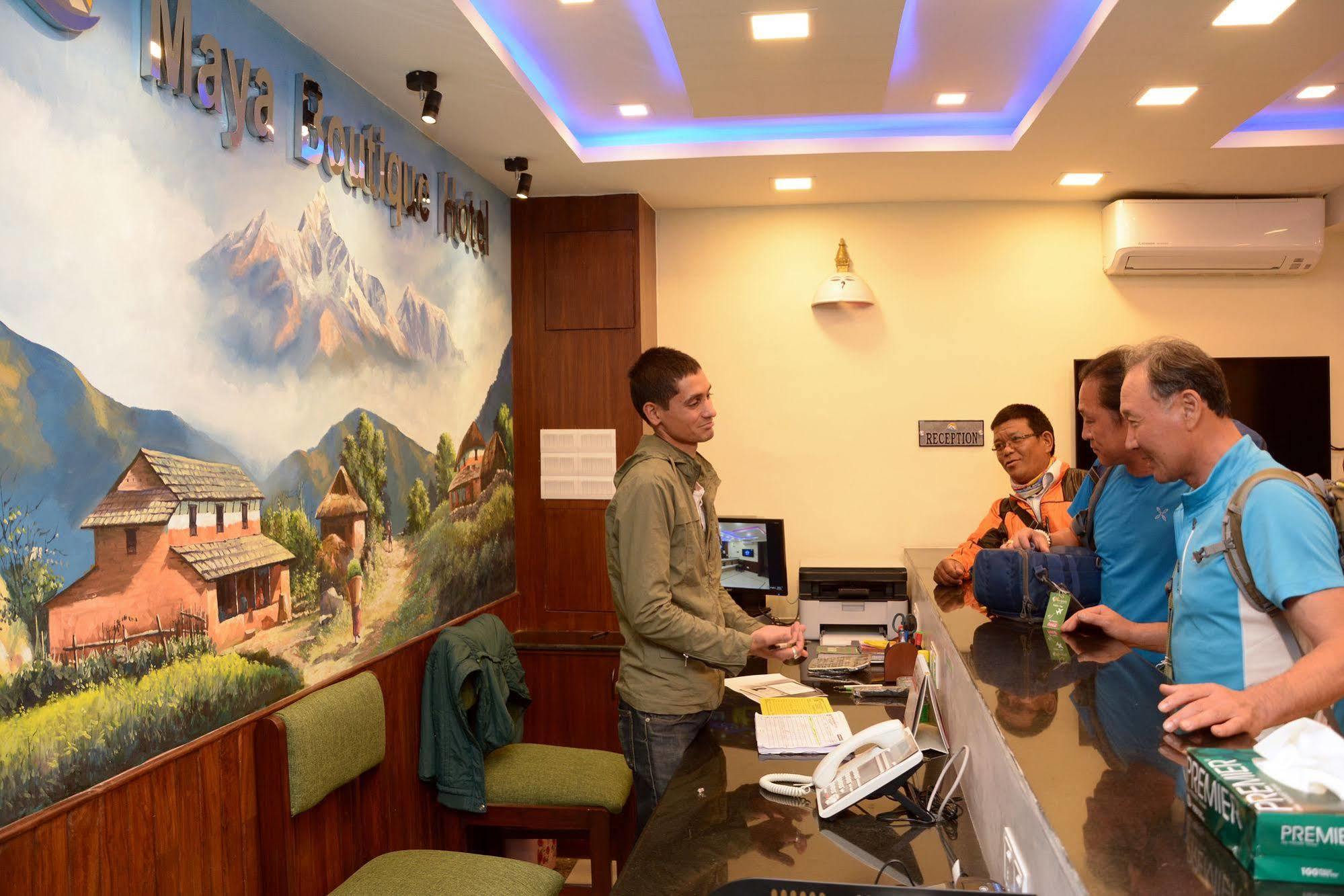 Maya Boutique Hotel 카트만두 외부 사진