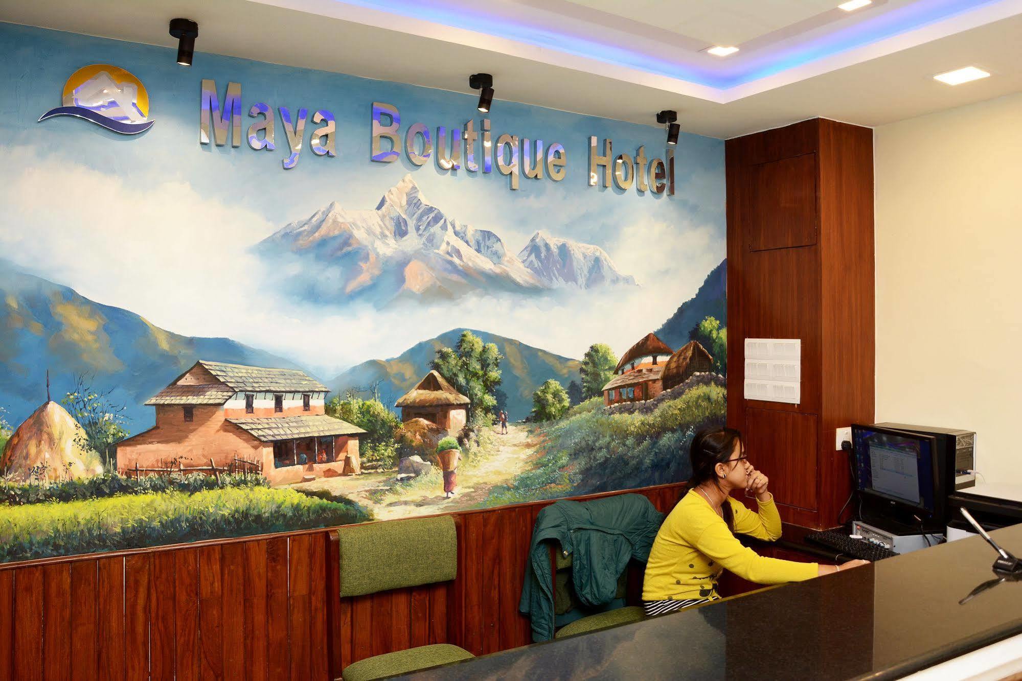 Maya Boutique Hotel 카트만두 외부 사진