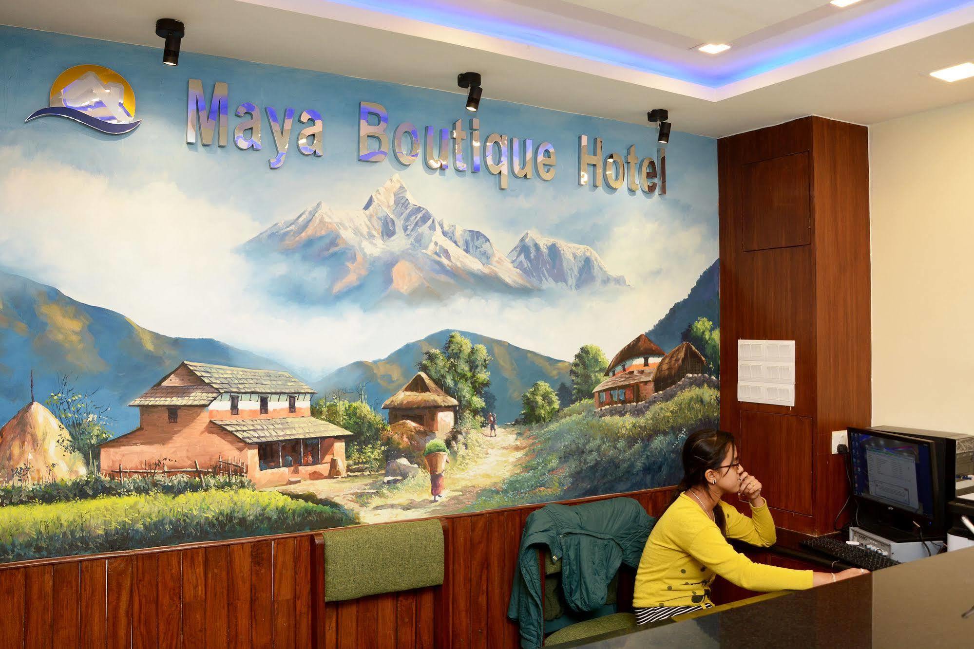 Maya Boutique Hotel 카트만두 외부 사진